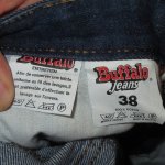 画像4: DEADSTOCK 80's BUFFALO JEANS バッファロージーンズ フランス製 デニム ジーンズ NVY  / 250805 (4)