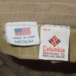 画像2: USED 80's COLUMBIA コロンビア USA製 アウトドア ロングビル メッシュキャップ CAP 帽子 BEI / 240805 (2)