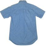 画像2: USED 80's Levi's リーバイス 半袖 デニムシャツ NVY / 250515 (2)