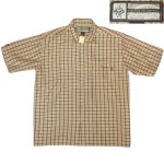 画像1: USED 90's PRANA プラナ アウトドア 半袖シャツ BRW / 250515 (1)