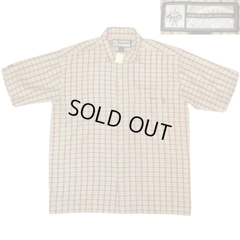 画像1: USED 90's PRANA プラナ アウトドア 半袖シャツ BRW / 250515 (1)