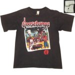 画像2: USED 90's GOOSEBUMPS グースバンプス ホラー小説 Tシャツ BLK / 250610 (2)