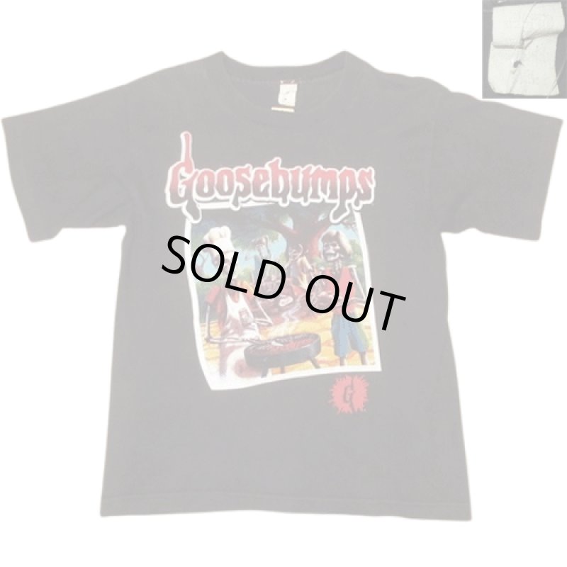 画像2: USED 90's GOOSEBUMPS グースバンプス ホラー小説 Tシャツ BLK / 250610 (2)