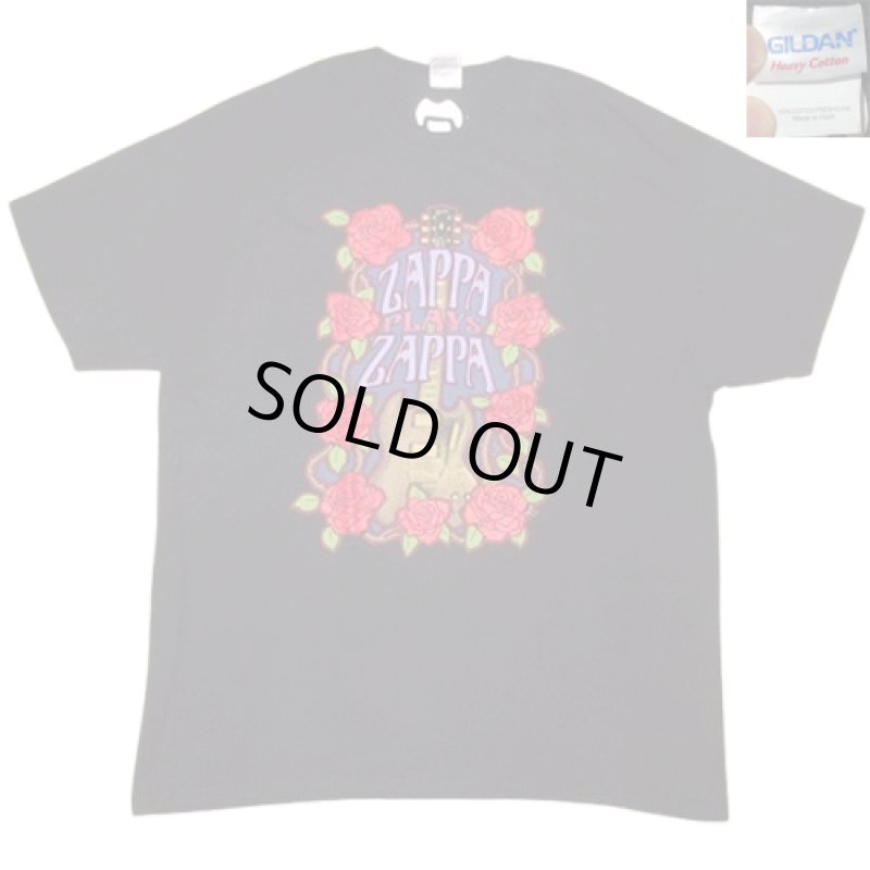 画像2: USED 00's ZAPPA PLAYS ZAPPA ドゥイージルザッパ フランクザッパ 2014 ツアー Tシャツ BLK / 250620 (2)