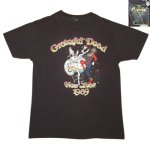画像2: USED 80's GRATEFUL DEAD グレイトフルデッド 88-89 NEW YEAR TRIP Tシャツ BLK / 250620 (2)
