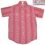 画像1: USED 70's KENNINGTON ケニントン 花柄プリント 半袖シャツ  / 250702 (1)