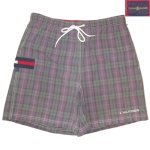 画像1: USED 00's TOMMY HILFIGER トミーヒルフィガー スイムショーツ イージーショーツ MIX / 250630 (1)