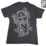 画像2: USED 00's NAPOLEON ナポレオン AFTERLIFE USメタリックハードコア Tシャツ NVY / 250707 (2)
