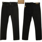 画像1: 美品 00's TOMMY HILFIGER トミーヒルフィガー ブラックデニム ジーンズ BLK  / 250805 (1)