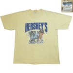 画像2: USED 00's HERSHEY'S ハーシーズ チョコレート 企業 アド物 Tシャツ YEL / 250303 (2)