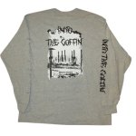 画像2: 新品 COFFINS コフィンズ INTO THE COFFIN ドゥームメタル 長袖Tシャツ GRY / 250310 (2)