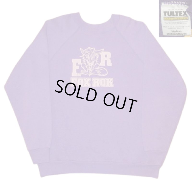画像1: USED 90's FOX ROK カレッジプリント スウェット PUP / 250314 (1)