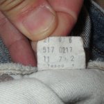 画像5: USED 70's Levi's リーバイス 517 66後期 TALON42 デニムパンツ IND / 250917 (5)