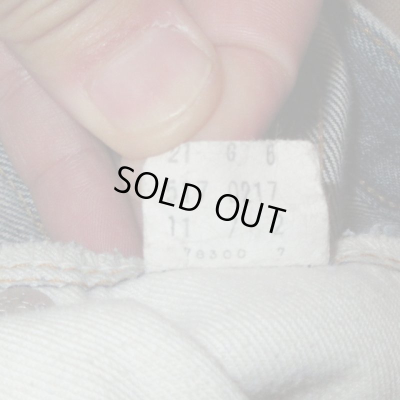 画像5: USED 70's Levi's リーバイス 517 66後期 TALON42 デニムパンツ IND / 250917 (5)