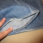 画像14: USED 70's Levi's リーバイス 517 66後期 TALON42 デニムパンツ IND / 250917 (14)