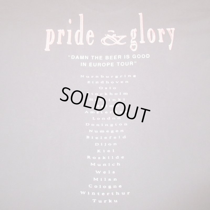 画像4: USED 90's PRIDE&GLORY プライド＆グローリー ツアー Tシャツ BLK / 210407 (4)