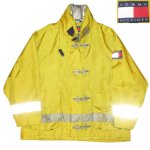 画像1: USED 90's TOMMY HILFIGER トミーヒルフィガー ファイヤーマン セーリングジャケット YEL / 221222 (1)