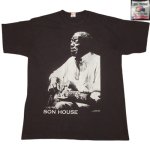 画像2: USED 90's SON HOUSE サンハウス デルタブルース GEAR INC Tシャツ BLK / 221223 (2)