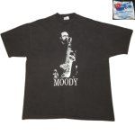画像2: USED 90's JAMES MOODY ジェイムスムーディ ジャズマン サックス奏者 Tシャツ BLK / 221223 (2)