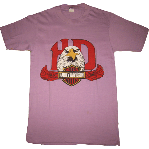 画像1: 【過去に販売した商品です】デッドストック HARLEY DAVIDSON ハーレーダビッドソン Tシャツ USA製 80年代 (1)