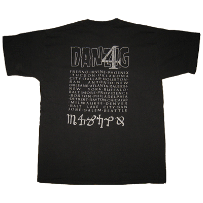 画像1: 【SOLD OUT！】古着 DANZIG Tシャツ 1994年 ダンジグ MISFITS (1)