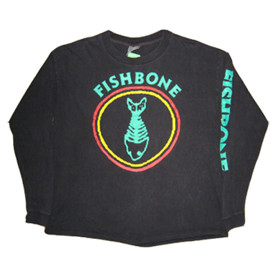 画像1: FISHBONE フィッシュボーン　長袖 Tシャツ 1990年 (1)