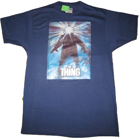 画像1: 【過去に販売した商品です】デッドストック THE THING 遊星からの物体X Tシャツ 映画 ムービー オリジナル 80年代 (1)