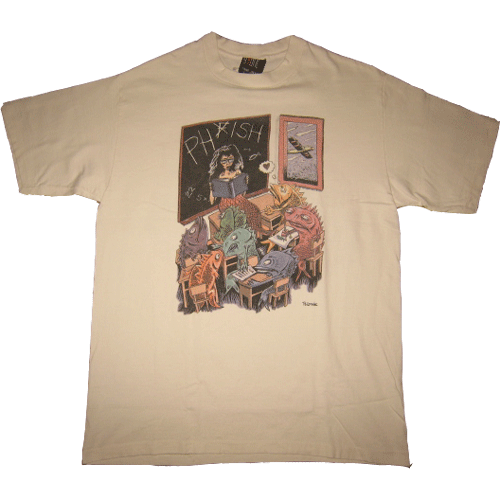 画像1: 【過去に販売した商品です】古着 PHISH フィッシュ FALL TOUR Tシャツ 90's/120615 (1)