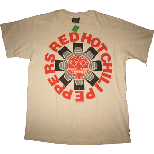 画像1: 【過去に販売した商品です】古着 RED HOT CHILI PEPPERS レッチリ アスタリスク Tシャツ 90's/120615 (1)
