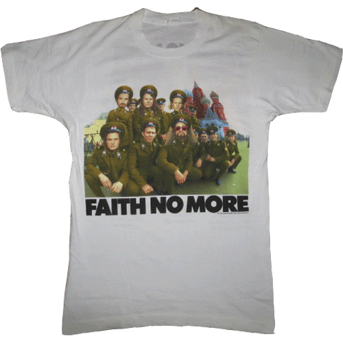 画像1: 【過去に販売した商品です】古着 FAITH NO MORE フェイスノーモア Midlife Crisis ツアー Tシャツ 90's/130529 (1)