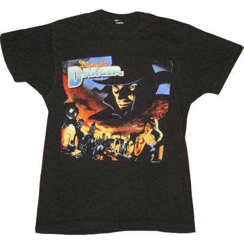 画像1: 【過去に販売した商品です】古着 DANGER DANGER デンジャーデンジャー NAUGHTY ツアー Tシャツ 90's/130614 (1)