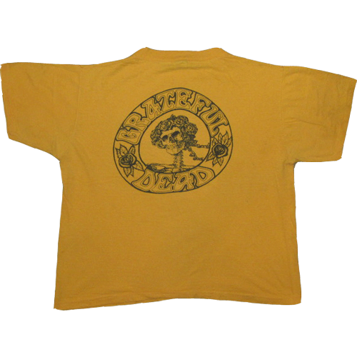 画像1: 【過去に販売した商品/在庫なし/SOLD OUT】古着 GRATEFUL DEAD グレイトフルデッド SEVA Tシャツ YEL 70's / 160610 (1)