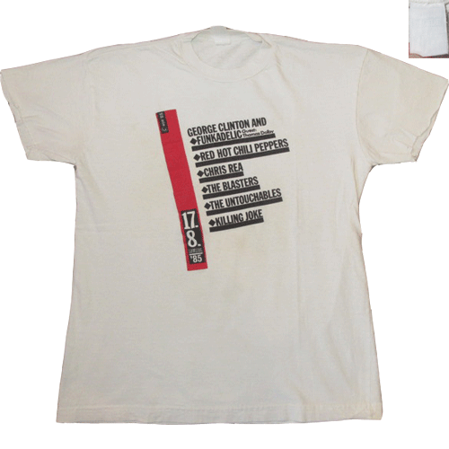 画像1: 【過去に販売した商品です/SOLD OUT】古着 WDR ROCKPAREST ロックパレスト レッチリ P-FUNK Tシャツ 90's/170601 (1)