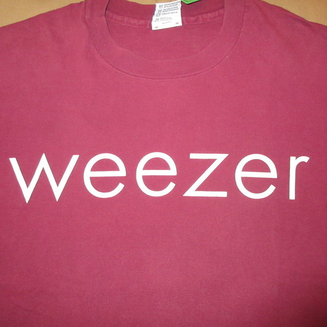 90s USA製ヴィンテージ  weezer tシャツ カーミット　ウィーザー