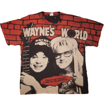 画像1: WAYNE'S WORLD ウェインズワールド 1992年 Tシャツ (1)