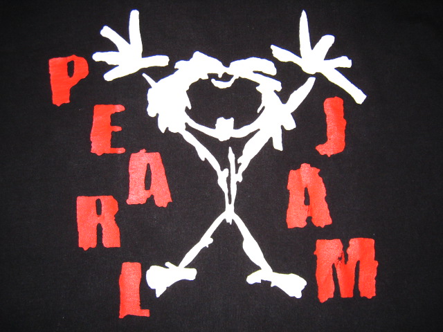 【冬バーゲン★】 Pearl Jam Tシャツ パールジャム Rhinos for Music Tシャツ/カットソー(半袖/袖なし)