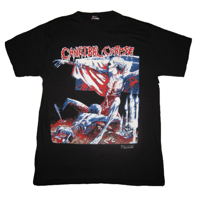 画像1: 【SOLD OUT！】デッドストック CANNIBAL CORPSE Tシャツ 1992年 デスメタル (1)