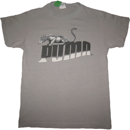 画像1: 【過去に販売した商品です】古着 PUMA プーマ ロゴ Tシャツ USA製 1982年 (1)