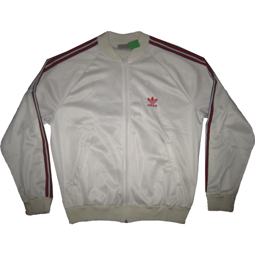 RUN DMC 着用 当時物 80s adidas レザージャケット スタジャン+stbp.com.br