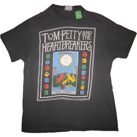 画像1: 【SOLD OUT!!】古着 TOM PETTY&THE HEARTBRAKERS トムペティ Tシャツ 1989年 (1)