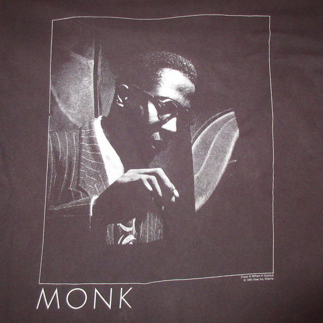 セロニアス・モンク　TheloniousMonk　gear inc  Tシャツ