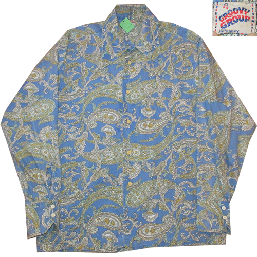 Vintage Shirts 古着 花柄 シャツ 60´s 70´s ヒッピー 売れ筋がひ