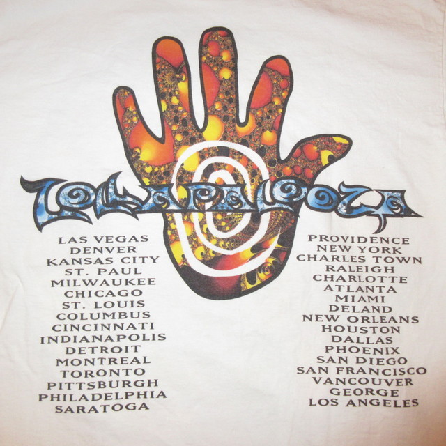 ROCKロラパルーザ　９４　Tシャツ　lollapalooza