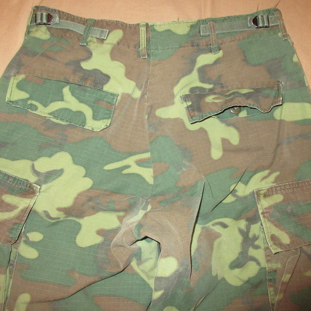 パンツ【vintage】リーフカモ ARMY アメリカ軍 カーゴパンツ BDU