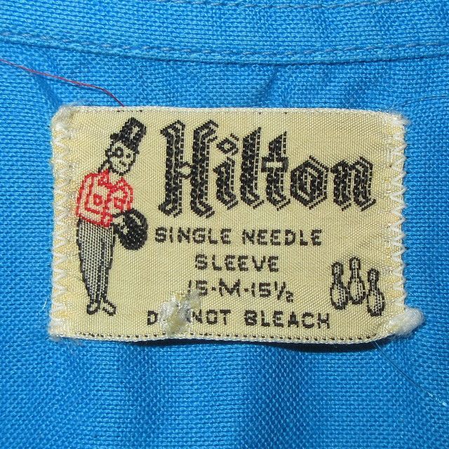 60s Hilton ボーリングシャツ