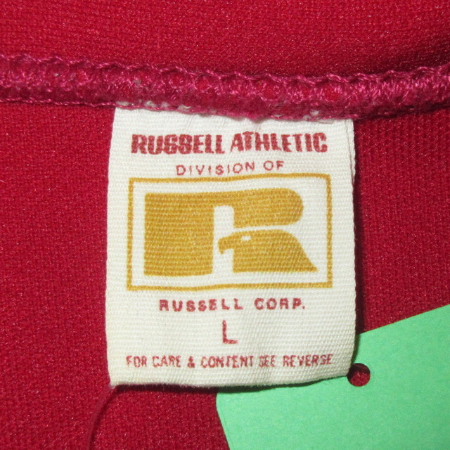 L 70s RUSSELL ウイングフット カレッジ パーカー 金タグ USA製-