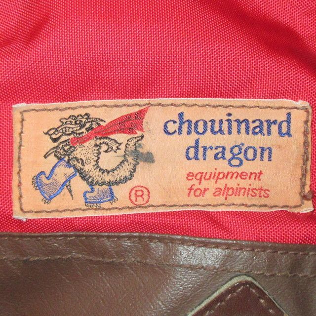 古着 70's CHOUINARD EQUIPMENT シュイナードドラゴン バックパック RED / 200507