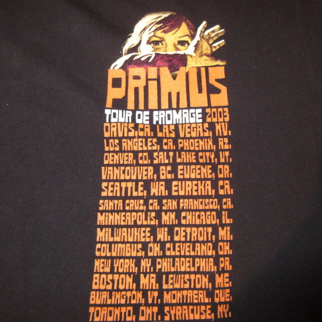 PRIMUS バンドT