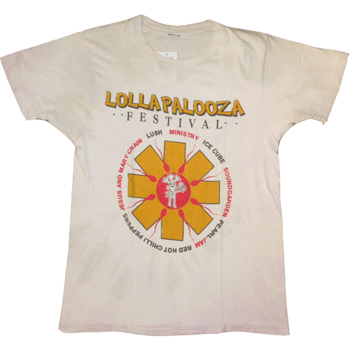 sizeLビンテージ　ロラパルーザ　Tシャツ lollapalooza レッチリ