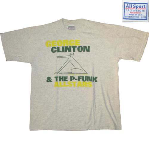 画像1: 【過去に販売した商品/在庫なし/SOLD OUT】古着 GEORGE CLINTON WITH P-FUNK ALLSTARS Tシャツ 90's / 201013 (1)